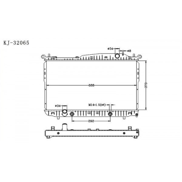 HOLDEN EPICA [MF8/9/10] 2006~ KJ-32065 - KINGA RADIATORS NZ | Kinga ...