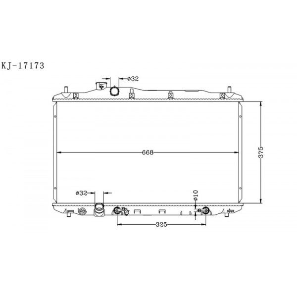 HONDA CIVIC 2012~ [FB FG] KJ-17173 - KINGA RADIATORS NZ | Kinga ...