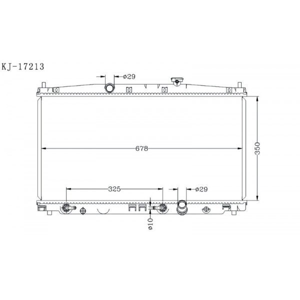 HONDA INSIGHT CR-Z 2009~2014 [ZE] KJ-17213 - KINGA RADIATORS NZ | Kinga ...
