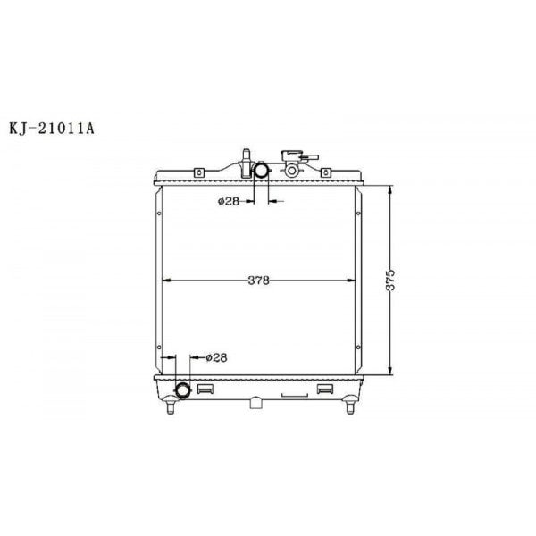 KIA PICANTO 2004~2007 MT [BA2] KJ-21011 - KINGA RADIATORS NZ | Kinga ...