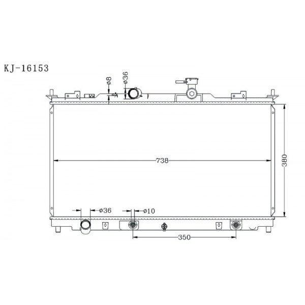 MAZDA 6 ATENZA 2011~2013 [GJ] KJ-16153 - KINGA RADIATORS NZ | Kinga ...