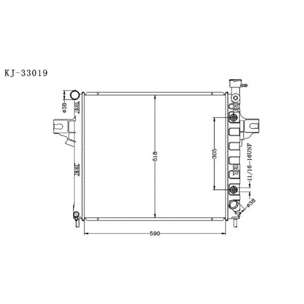 JEEP GRAND CHEROKEE 1998~2005 [WJ] KJ-33019 - KINGA RADIATORS NZ ...