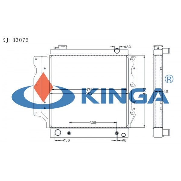 CHRYSLER WRANGLER FULL ALLOY 1996~2007 [TJ YJ] KJ-33072 - KINGA ...