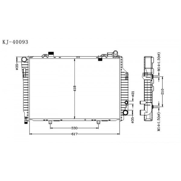 KJ-40093-PA32 | Kinga Radiators NZ LTD Call 09 634 0140