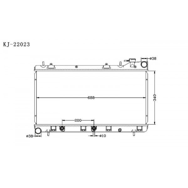 SUBARU FORESTER IMPREZA NON-T 1992~1998 [SF5 GC GF8 GF1] KJ-22023 ...