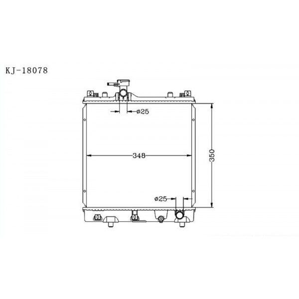 SUZUKI ALTO 1989~1991 KJ-18078 - KINGA RADIATORS NZ | Kinga Radiators ...