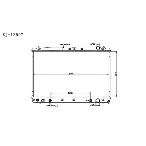 Toyota Estima, Previa, Alphard 1999~2003 [ACR30 ACR40] KJ-12507 - KINGA ...