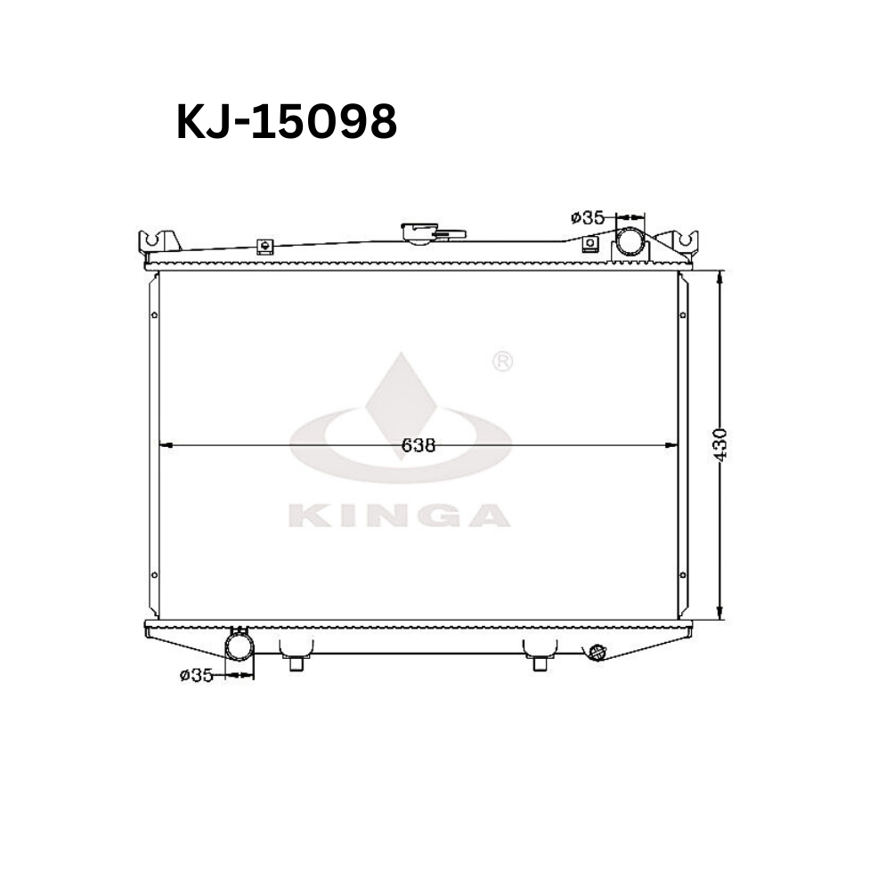NISSAN NAVARA MISTRAL TERRANO 1986~1998 [D21 KD R20] KJ-15098 - KINGA ...